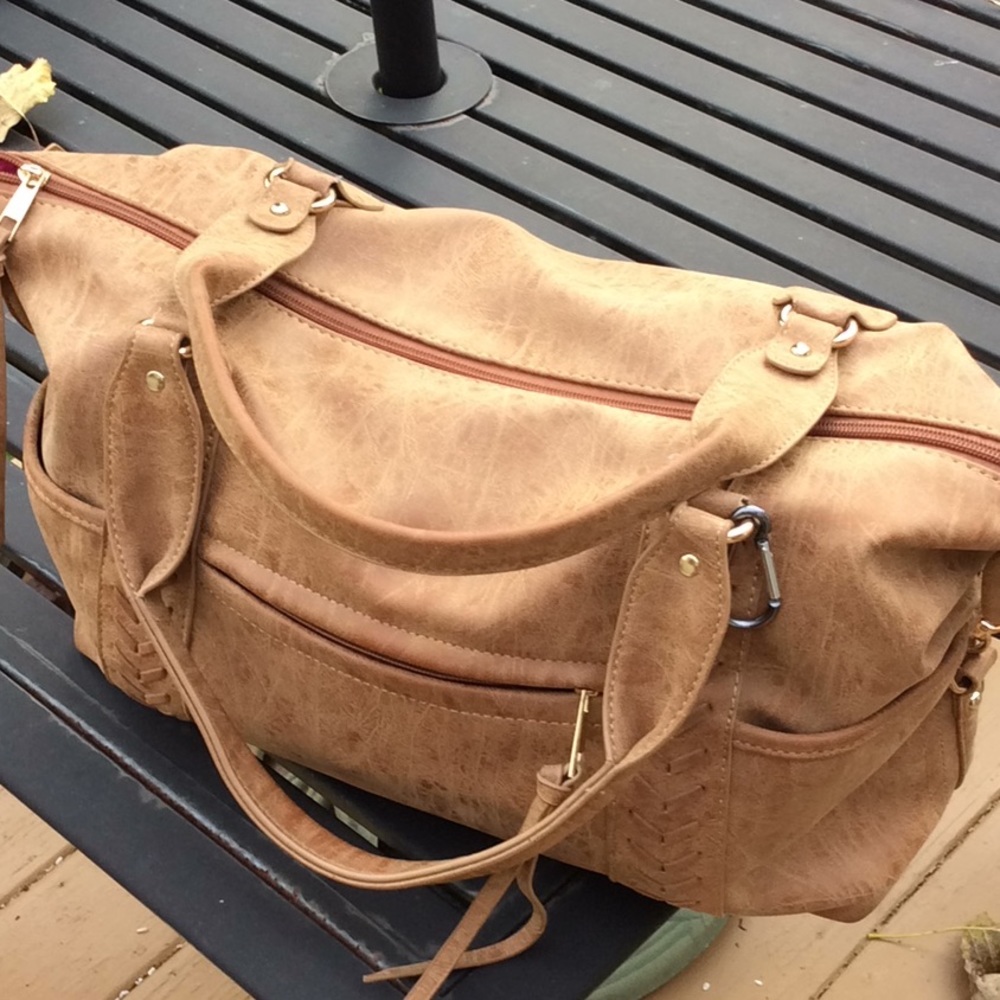 Feaux leather bag